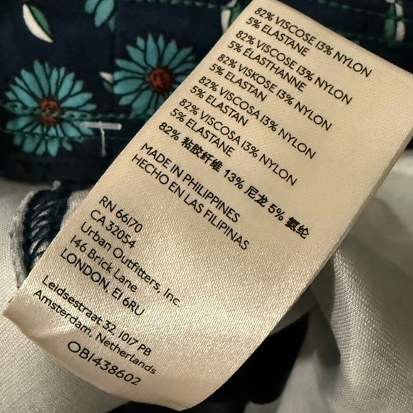 MAEVE By ANTHROPOLOGIE Sunflower High Rise Skinny Pants - Picture 6 of 8